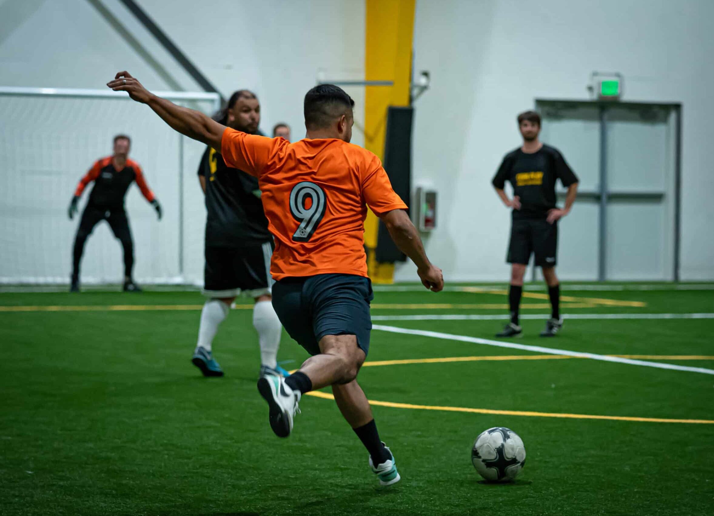 Adult league soccer