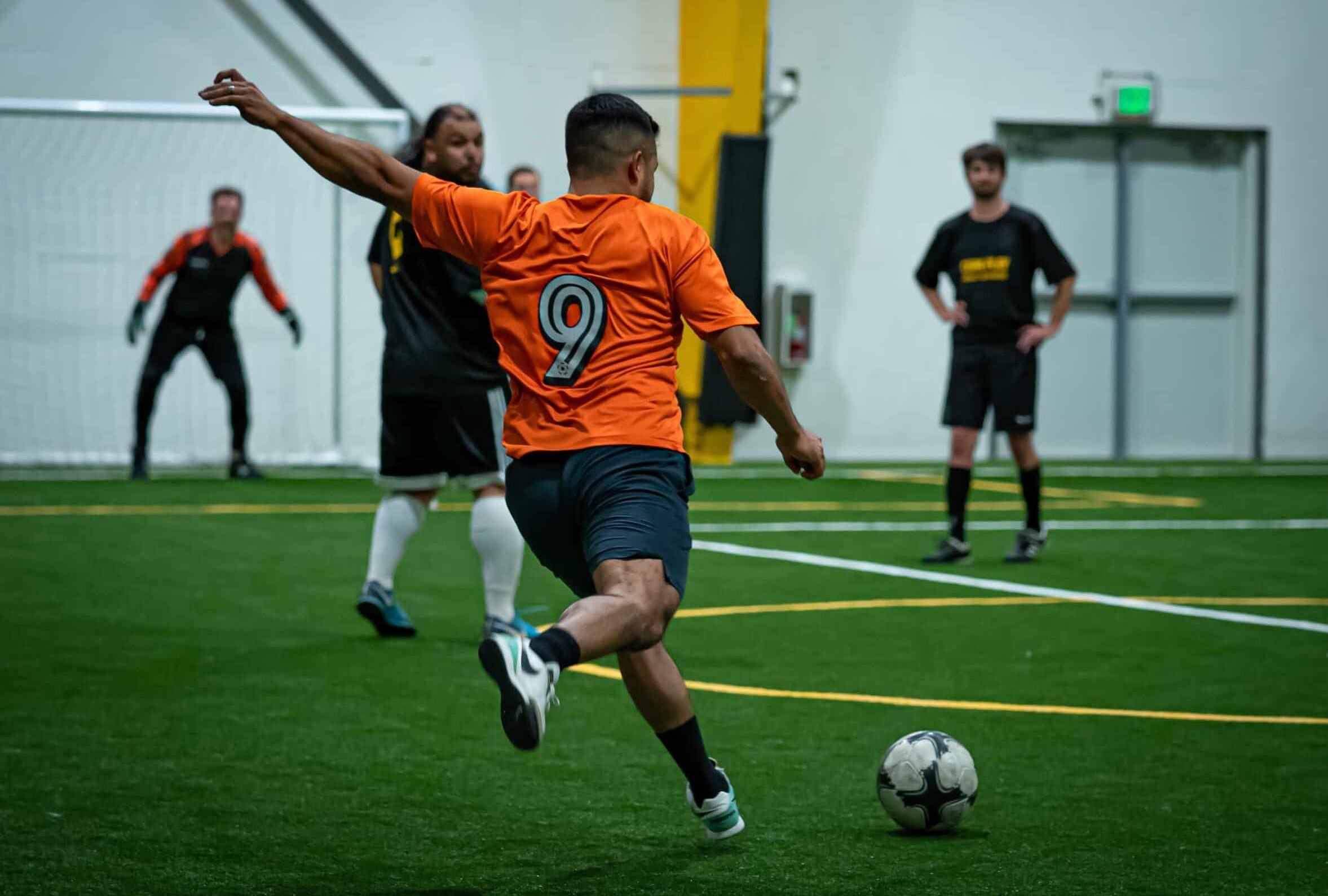 Adult league soccer