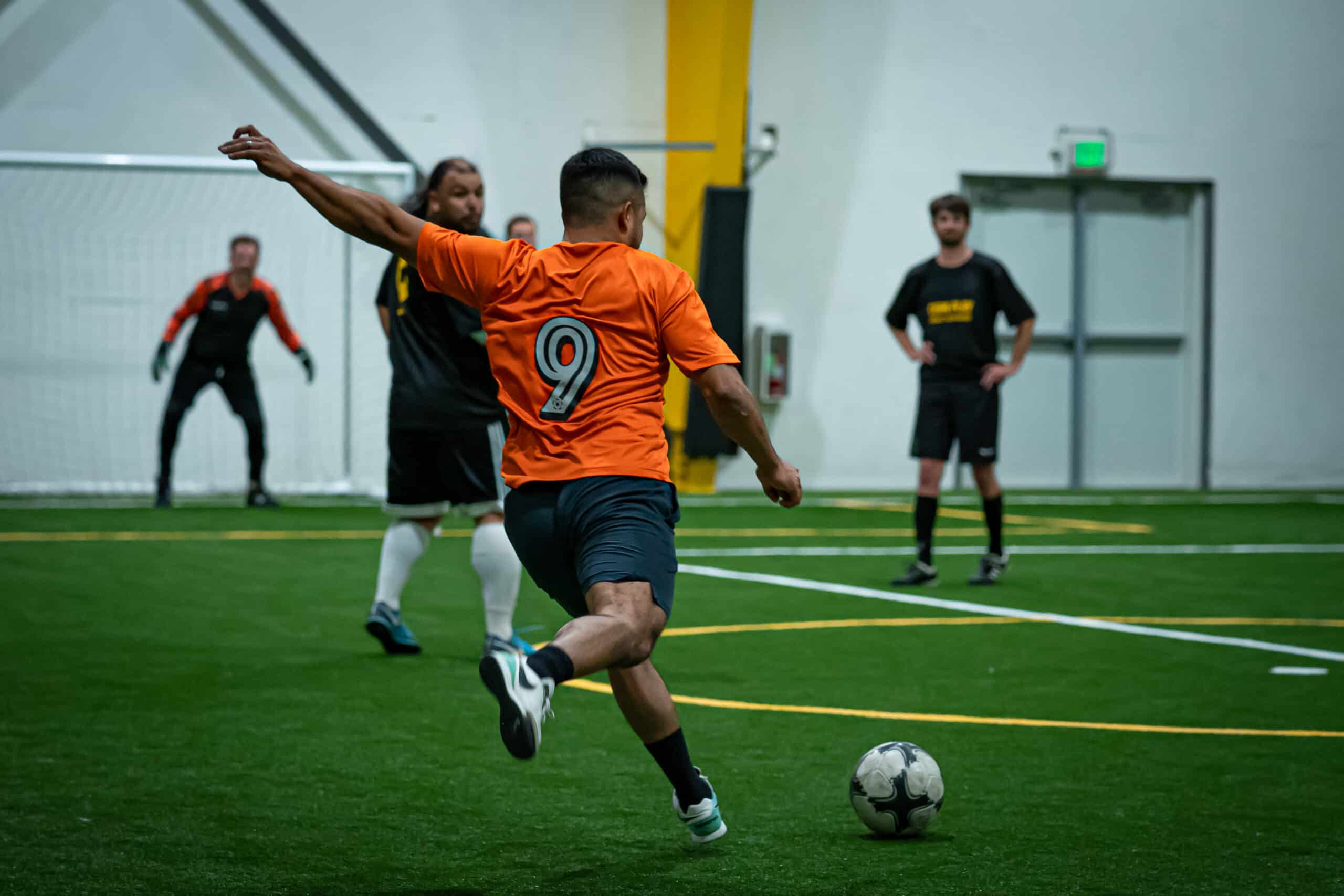 Adult league soccer