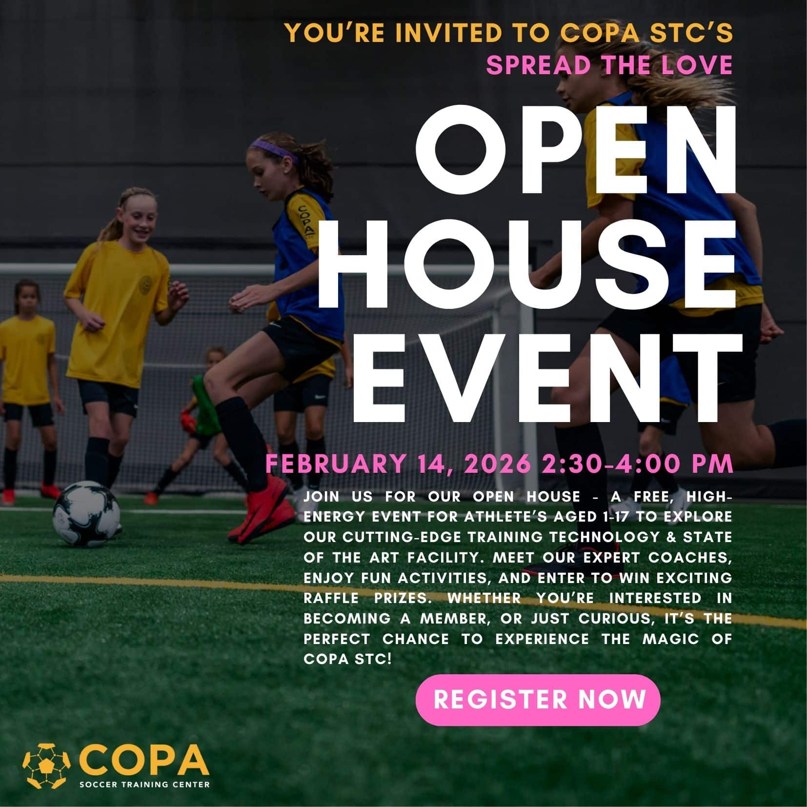 Open House Popup to the 6-8, and 9-11 Membership