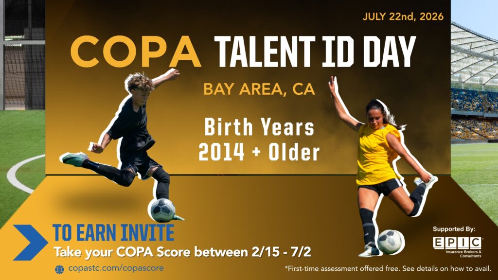 COPA STC Announces Summer Talent ID Day — July 22nd, 2026