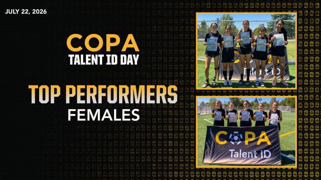 COPA Talent ID Day: Raising the Bar in the Girls’ Game